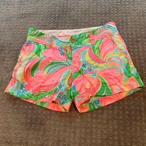 floral lilly shorts